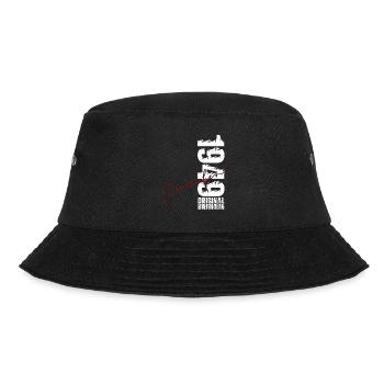 77. Geburtstag Geschenk November Original 1949 - Bucket Hat - Schwarz - Vorne