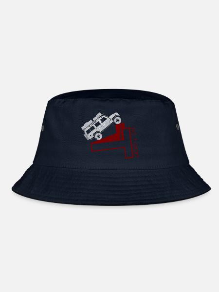 Das Defender T-Shirt - Bucket Hat - Navy