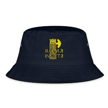 ROMA INVICTA Römer Rom SPQR Roma - Bucket Hat - Navy - Vorne