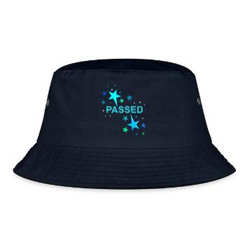 Führerschein bestanden Ausbildung bestanden Lappen - Bucket Hat - Navy - Vorne