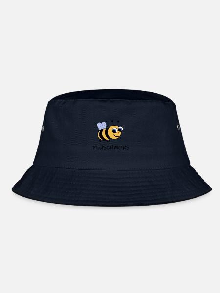 PLATTDEUTSCH PLÜSCHMORS JUNGE HUMMEL BIENE SHIRT - Bucket Hat - Navy