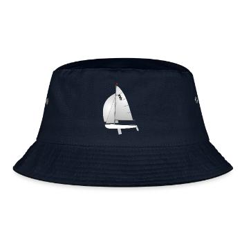 420er Riss - Bucket Hat - Navy - Vorne