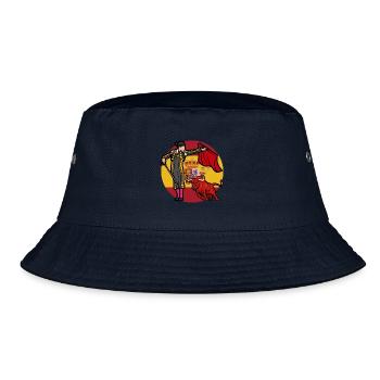 Es lebe der Stierkampf - Bucket Hat - Navy - Vorne