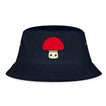 Champignon Kawaii Kawaii Chibi Nourriture Kawaii - Bob - marine - Devant