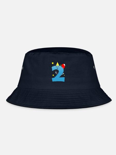 2 Jahre Junge Geburtstag - Bucket Hat - Navy