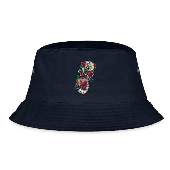 Flinke Näherin Kleiderwerkstatt - Bucket Hat - Navy - Vorne