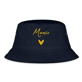 OMA. MAMA. OMA. MUTTERTAG - Bucket Hat - Navy - Vorne