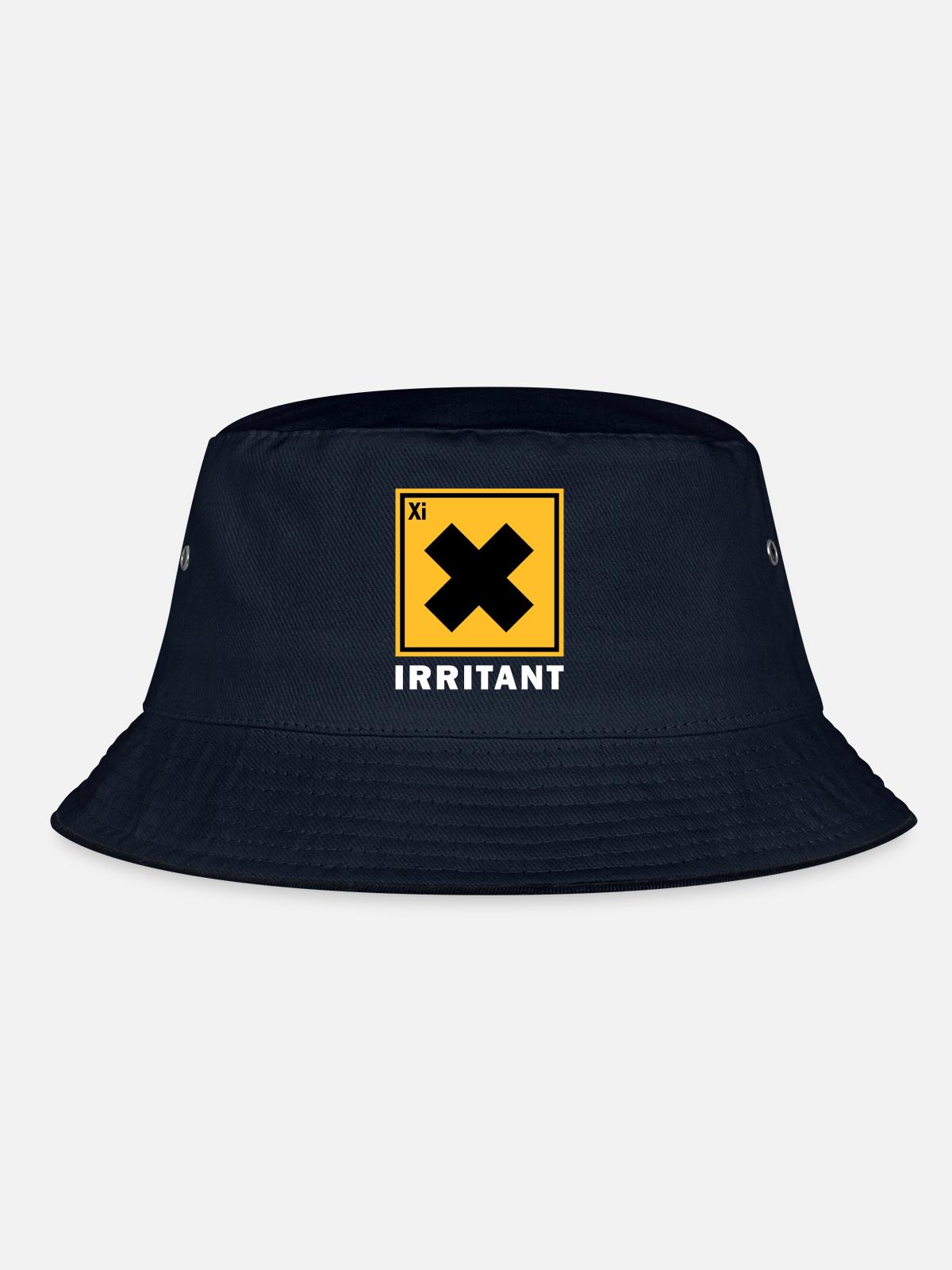REIZENDES WARNZEICHEN - Bucket Hat - Navy - Vorne