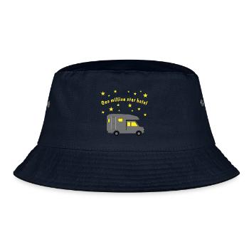 million star hotel pickup - Bucket Hat - Navy - Vorne