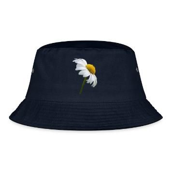 Margerite Gänseblume - Bucket Hat - Navy - Vorne