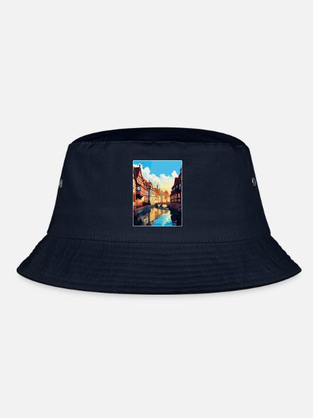 Colmar France Affiche de voyage vintage WPA Souvenir - Bob - marine - Devant