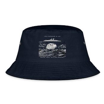 UTÖ GREY SEAL - Marine Textilien und Geschenke - Bucket Hat - Navy - Vorne