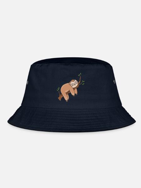 Faultier - Bucket Hat - Navy - Vorne