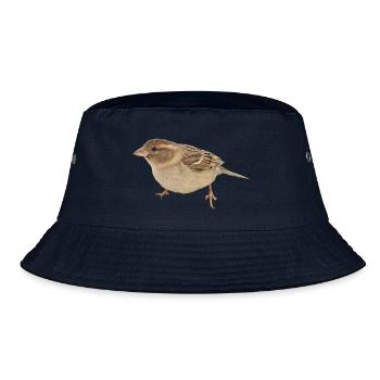 Vogel - Bucket Hat - Navy - Vorne