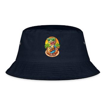 Drôle Serpent Dessin Animé Plage D’été Lunettes De Soleil Guitare - Bob - marine - Devant