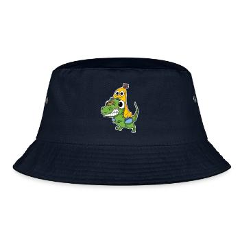 Mauvais dinosaure et jolie banane - Bob - marine - Devant