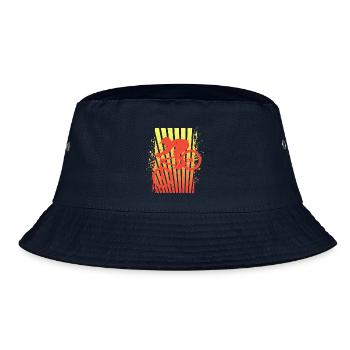 Mountainbike - Bucket Hat - Navy - Vorne