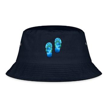 Flip Flops - Bucket Hat - Navy - Vorne