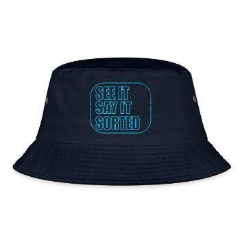 SEE IT SAY IT SORTED - Bucket Hat - Navy - Vorne