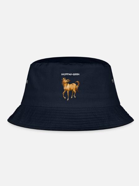 Shopping-Queen (Pferd) - Bucket Hat - Navy