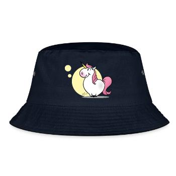 Einhorn - Bucket Hat - Navy - Vorne