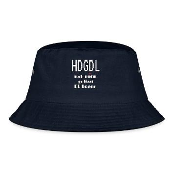 HDGDL Hab dich ganz doll lieb ;) - Bucket Hat - Navy - Vorne