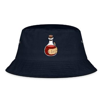 Love Potion - Bucket Hat - Navy - Vorne