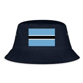 Botsuana - Bucket Hat - Navy - Vorne