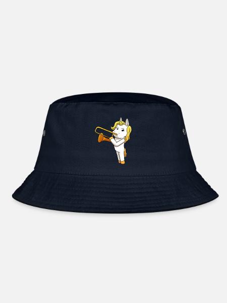 Einhorn Posaune - Bucket Hat - Navy