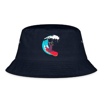 Surfer - Bucket Hat - Navy - Vorne