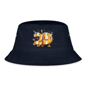20. Geburtstag - Bucket Hat - Navy - Vorne