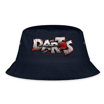 Darts Graffiti Burst - Bucket Hat - Navy - Vorne