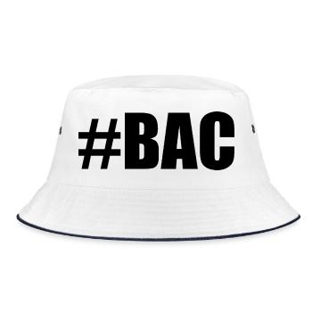 FERRY. BACCALAUREAT. PATENT. DNB. EXAMINATION. WELL DONE - Bucket Hat - white/navy - Front