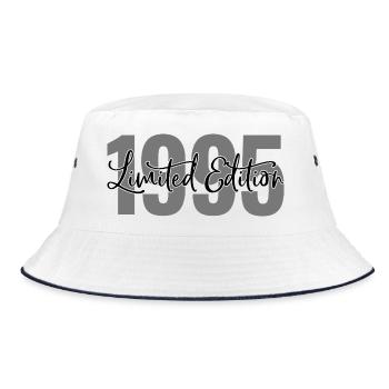 Limited edition 1995 - Bucket Hat - Weiß/Navy - Vorne