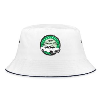 Italian Sport Coupe - Bucket Hat - white/navy - Front