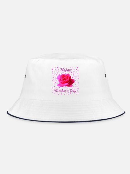 mothers day Muttertag - Bucket Hat - Weiß/Navy