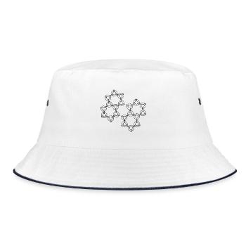 Conception Hexa - Bob - blanc/marine - Devant