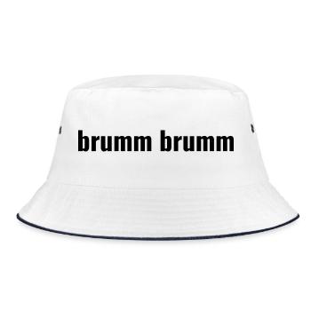 hum hum - Bob - blanc/marine - Devant