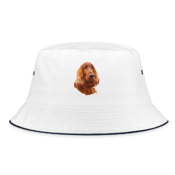 Irish Setter Red - Bob - blanc/marine - Devant