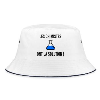 Chemists humor - Bucket Hat - white/navy - Front