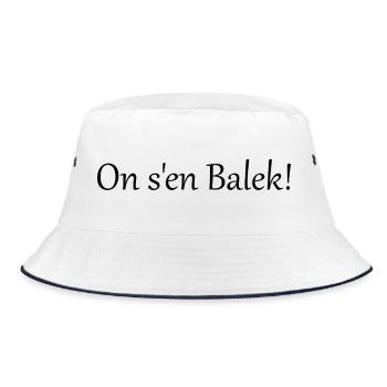 On s'en balek - Bob - blanc/marine - Devant