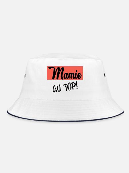 MAMIE - Bob - blanc/marine