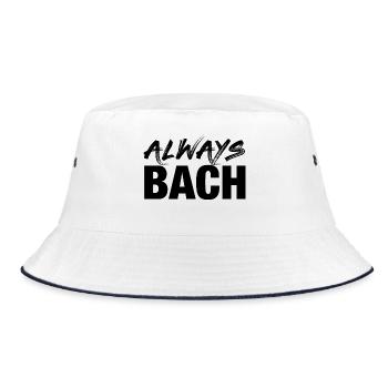 T-shirt de Johann Sebastian Bach - Bob - blanc/marine - Devant