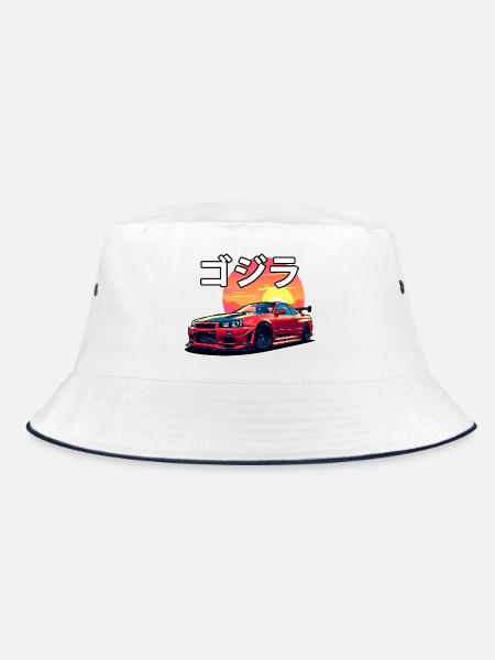 R34 Coucher de soleil - Bob - blanc/marine
