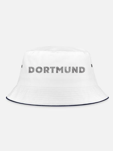 Dortmund ville allemande NRW Lettrage d’éclosion - Bob - blanc/marine