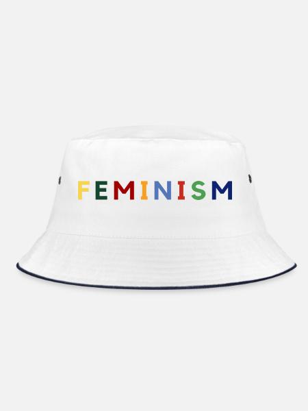 Feminism - Bob - blanc/marine