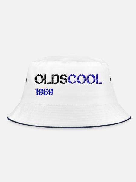 1969 olds cool - Bucket Hat - Weiß/Navy