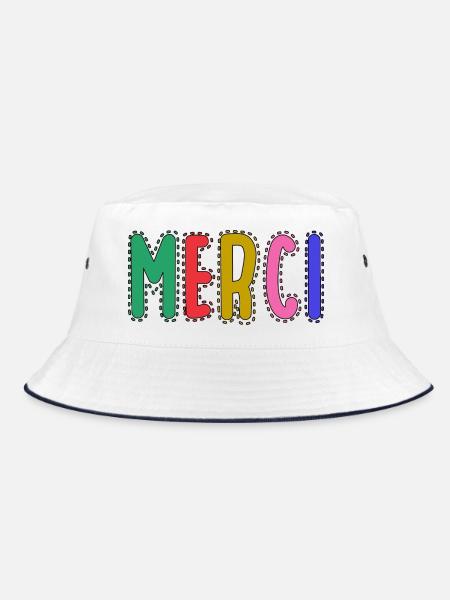 MERCI. MAÎTRESSE. MAÎTRE. MERCI MAÎTRESSE - Bob - blanc/marine
