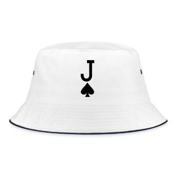 Carte à jouer au poker - Jack of Spades / Jokers - Bob - blanc/marine - Devant
