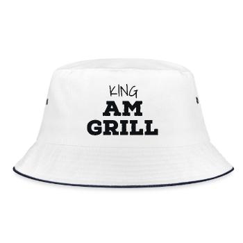 King au grill - Bob - blanc/marine - Devant